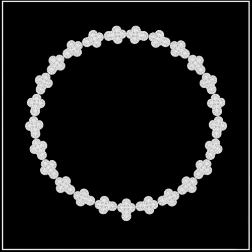 56ct Lab Diamond Necklace | Cross Pendant | IGI Certified | 10K White - Ontymer