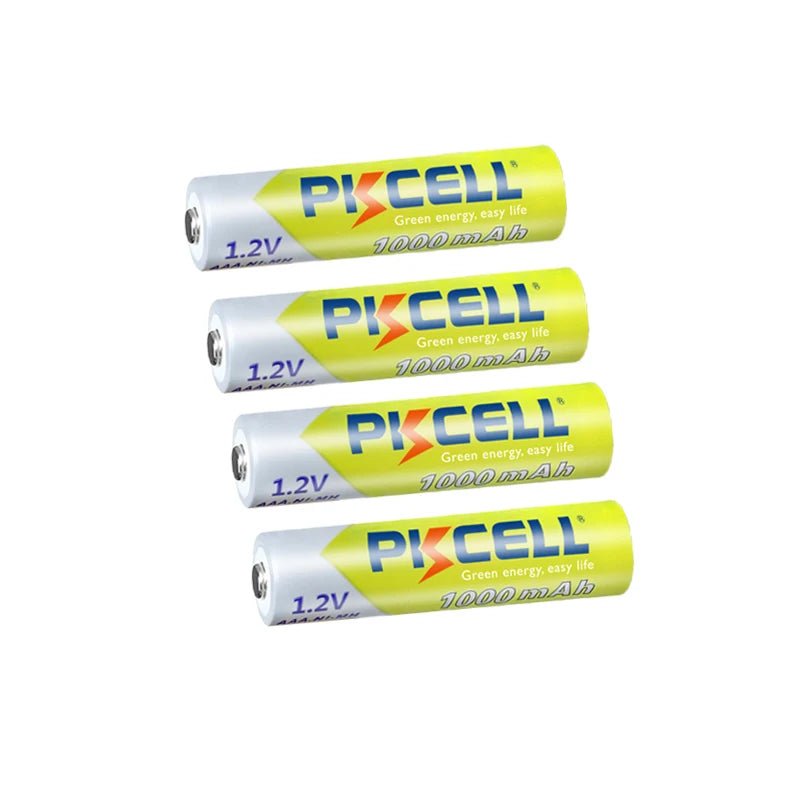 4/8PC PKCELL AAA NIMH Rechargeable Battery 3A 1000mah 1.2V NI - MH AAA Battery batteries Rechargeable aaa up to 1000circle times - Ontymer