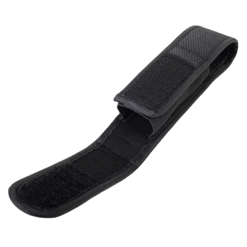 1pcs Tactical Flashlight Pouch Molle LED Torch Holster Bag Outdoor Work Hunting Camping Hiking Multitools Folding Knife Holder - Ontymer
