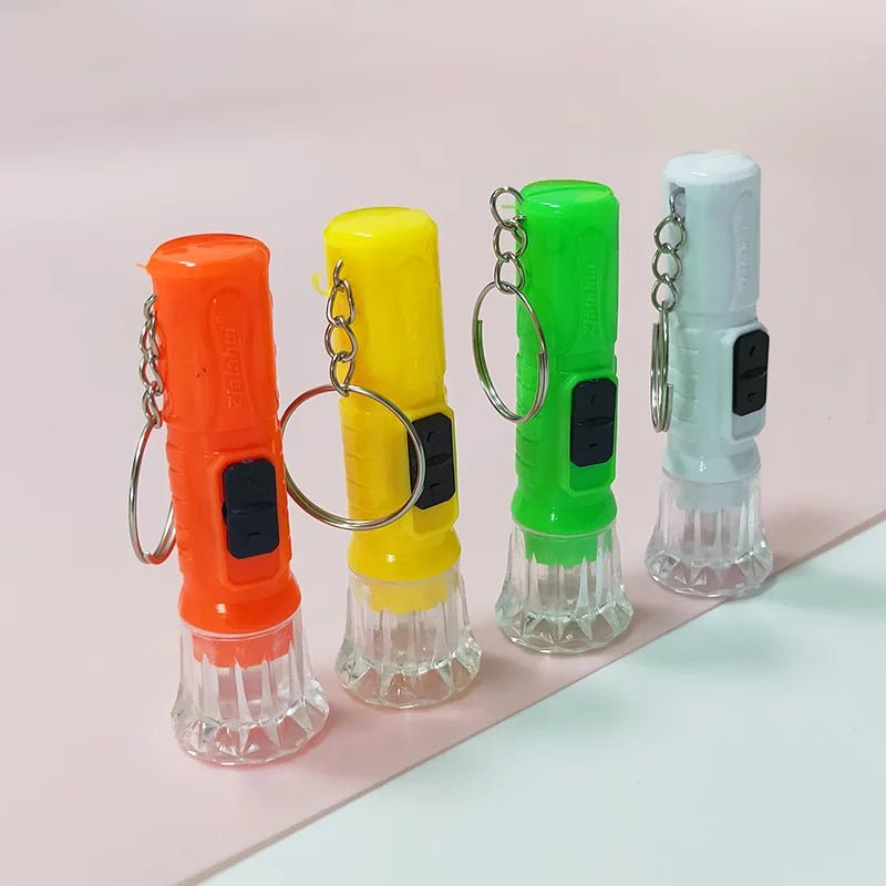 10Pcs Mini Children LED Flashlight Lamp Toy for Kids Birthday Party Favors Pinata Fillers Goodie Bag Gift - Ontymer