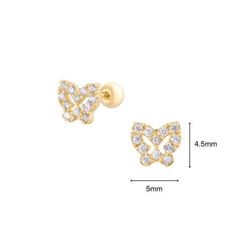 14K (58.5%) SOLID GOLD NABI PIERCING - Ontymer