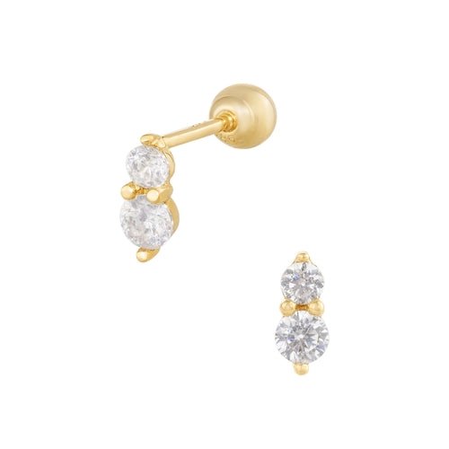 14K (58.5%) SOLID GOLD AURELIA PIERCING - Ontymer