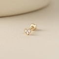 14K (58.5%) SOLID GOLD MINI HEART PIERCING - Ontymer