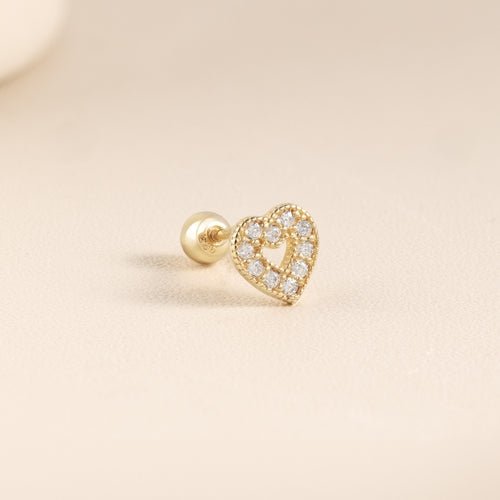 14K (58.5%) SOLID GOLD DULCIE PIERCING - Ontymer