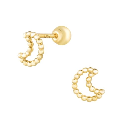 14K (58.5%) SOLID GOLD LUNA PIERCING - Ontymer