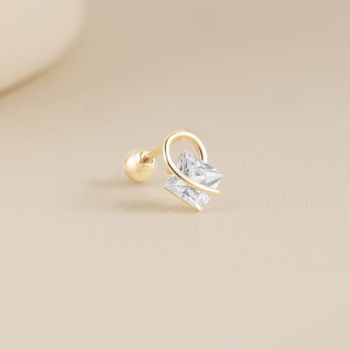 14K (58.5%) SOLID GOLD SIMM PIERCING - Ontymer