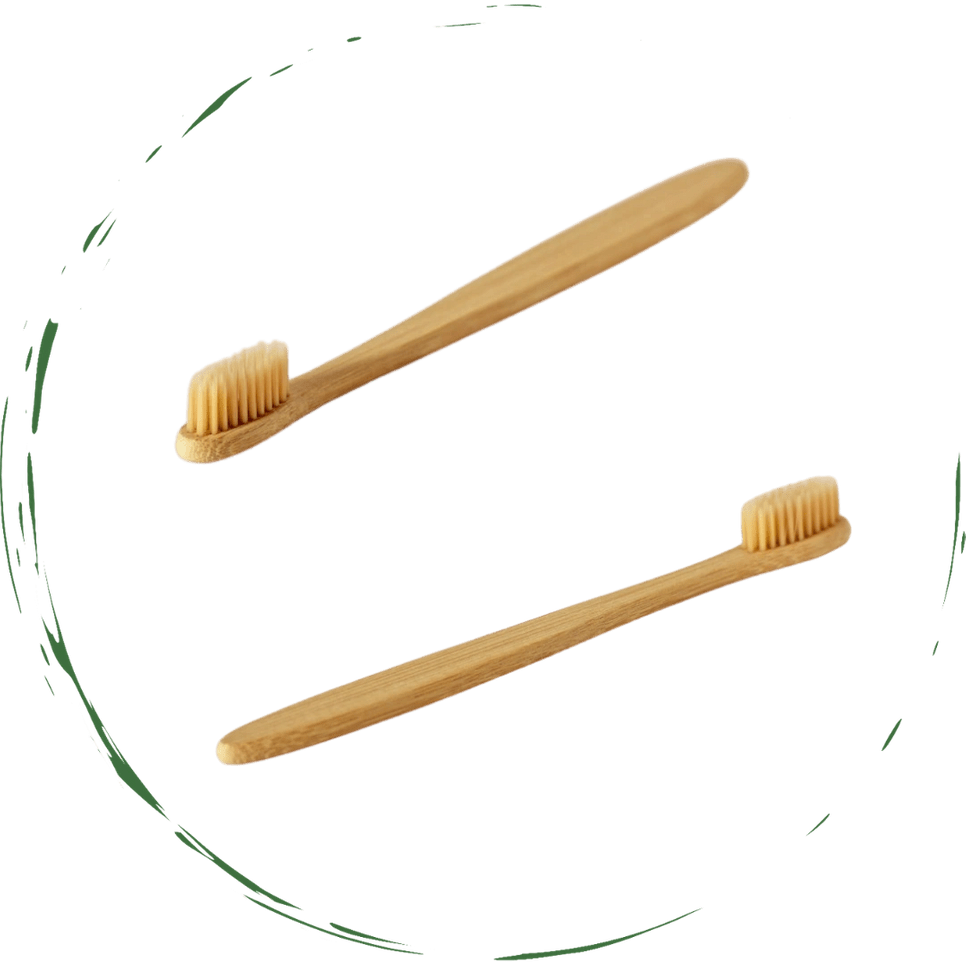 Bamboo Toothbrush. Soft, Eco - Friendly - Ontymer